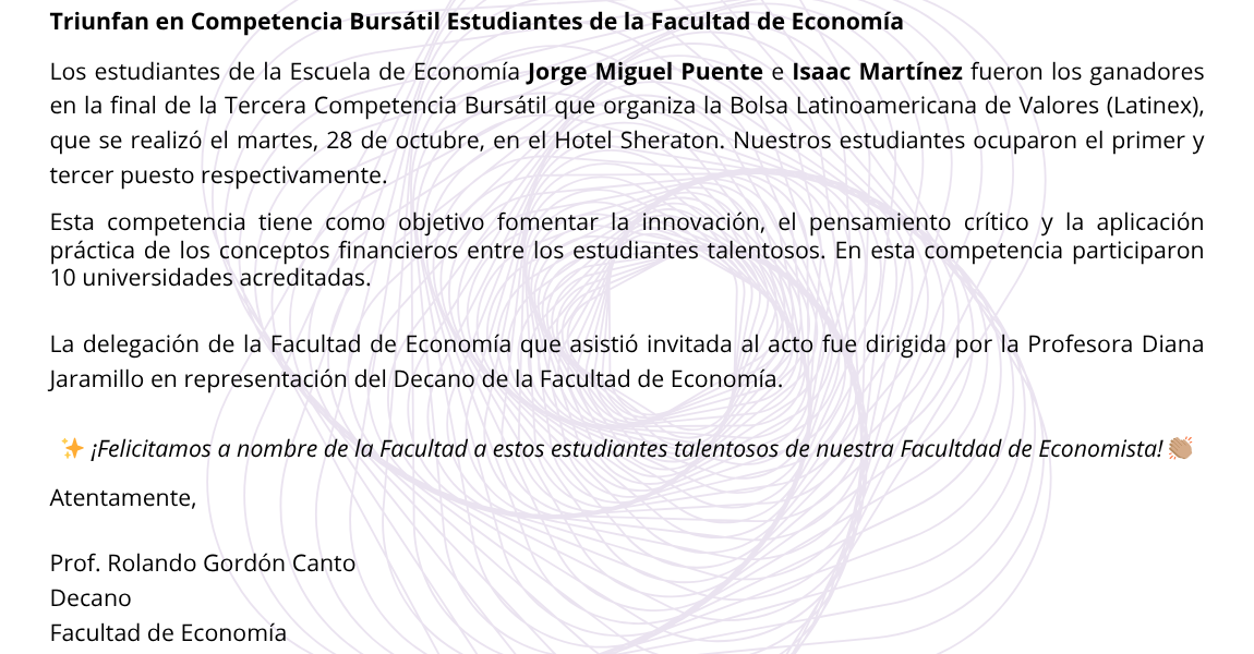 Imagen con el texto de la noticia