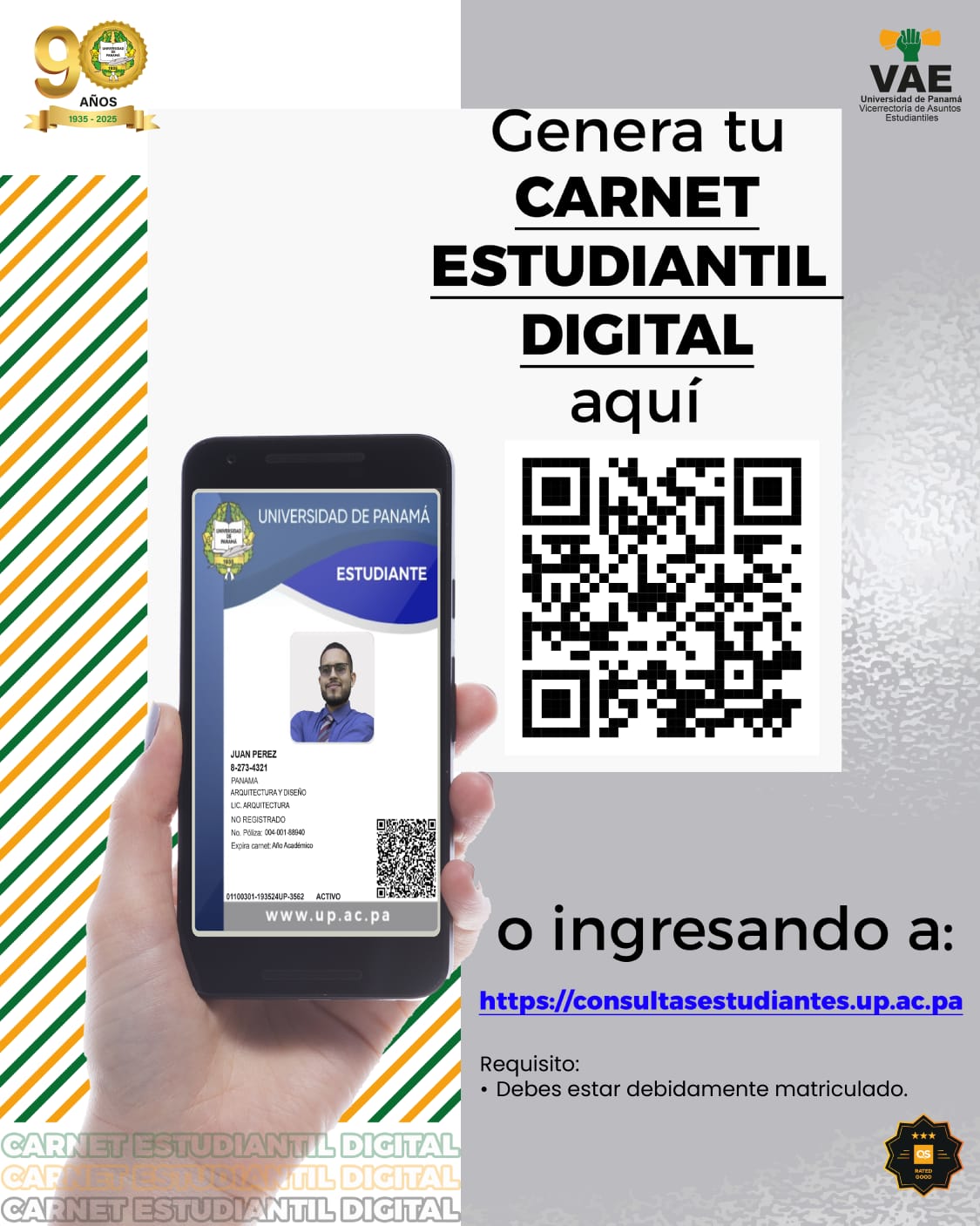 Imagen del Carnet Estudiantil