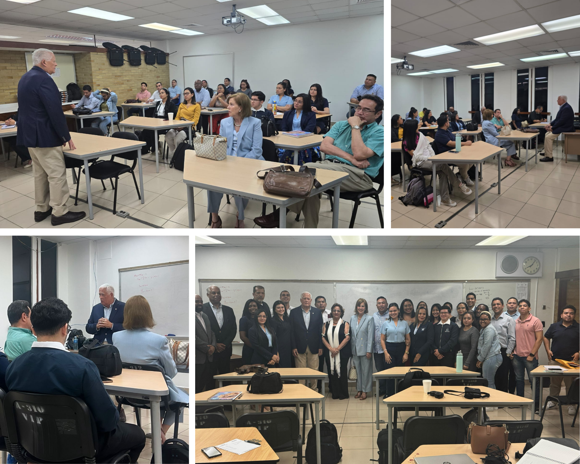 Conversatorio con el expresidente Ernesto Pérez Balladares