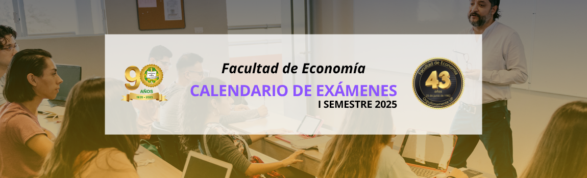 Calendario de Exámenes del I Semestre 2025