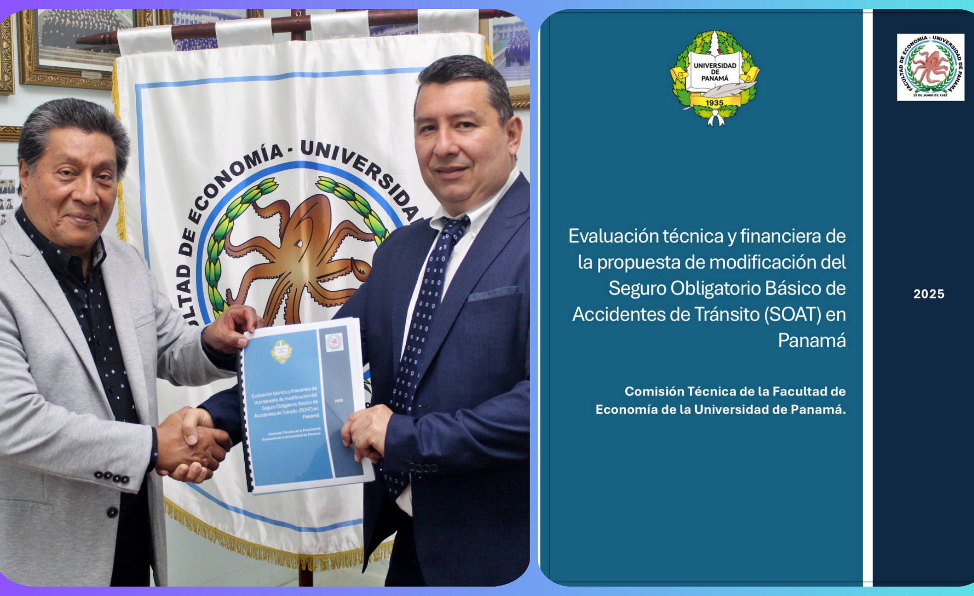 Imágenes de la entrega de la propuesta