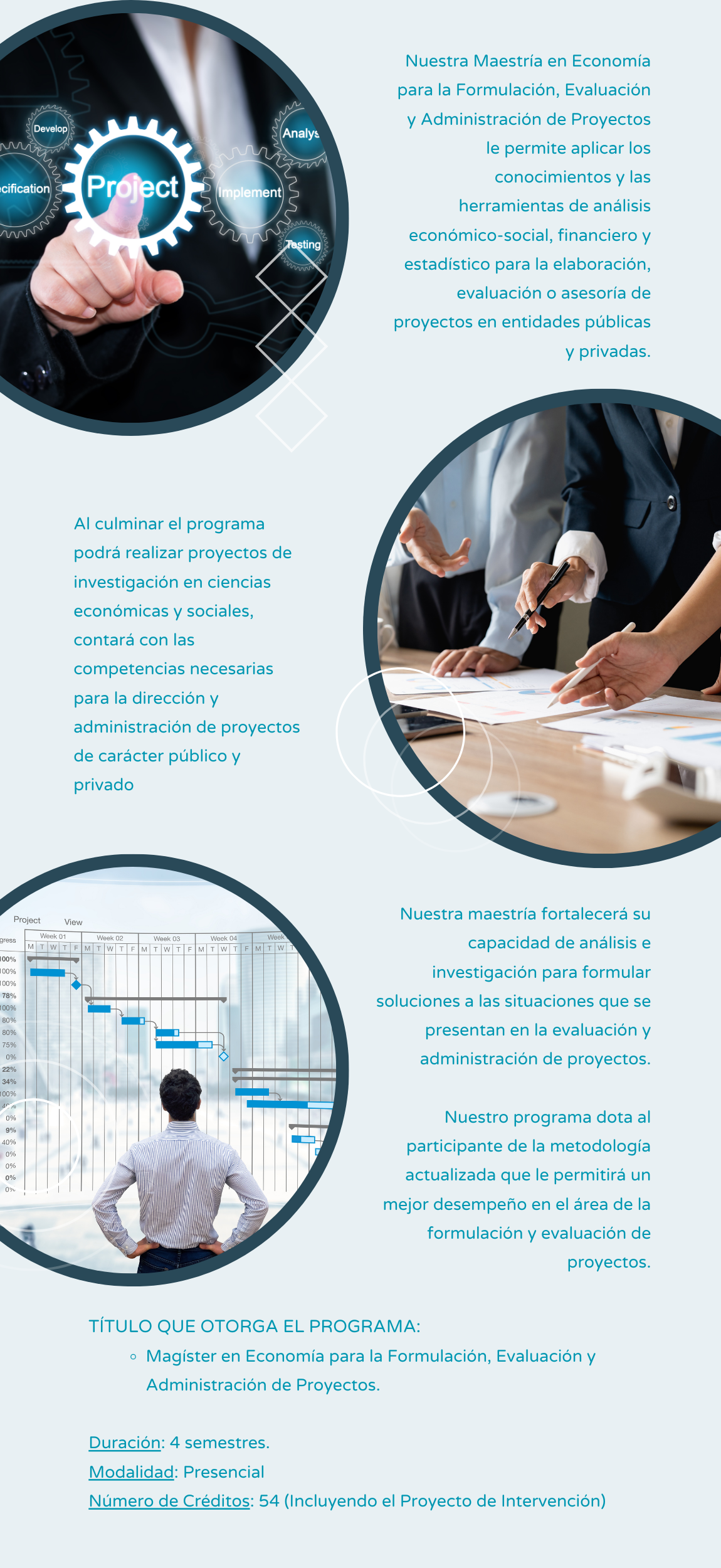 Maestría en Economía para la Formulación, Evaluación y Preparación de Proyecto