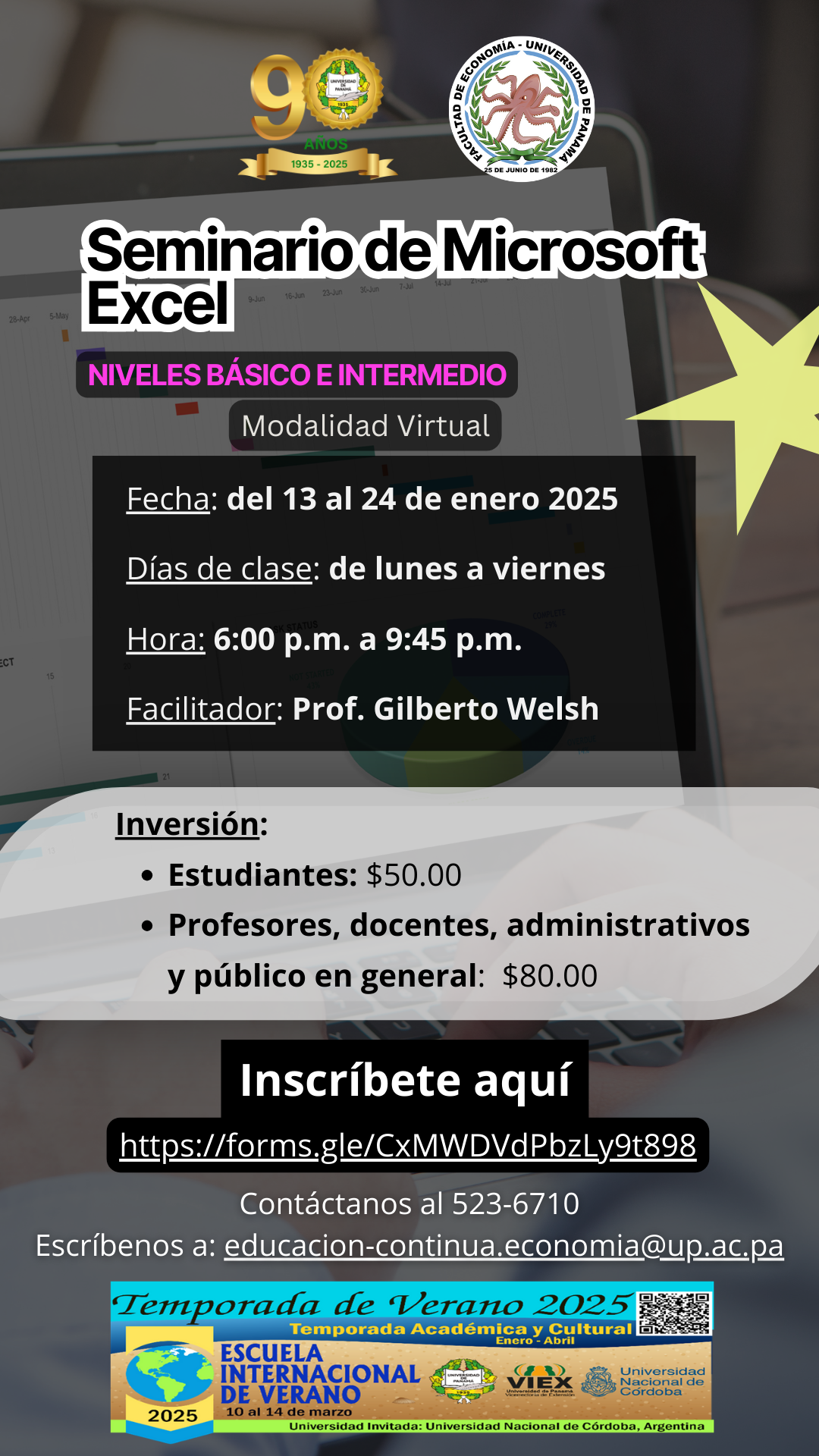 Seminario de Excel Básico e Intermedio