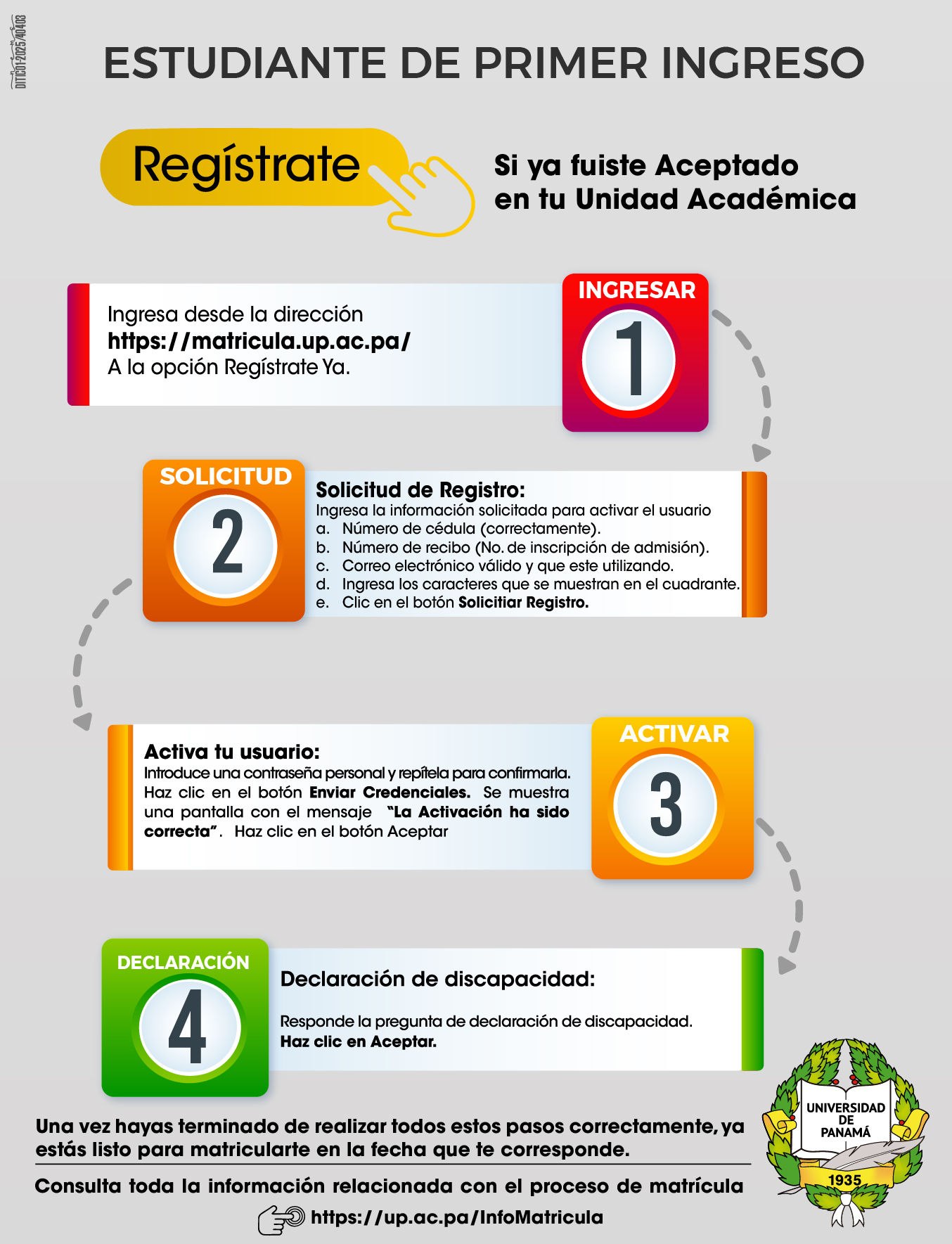 Insctructivo para Registrarte