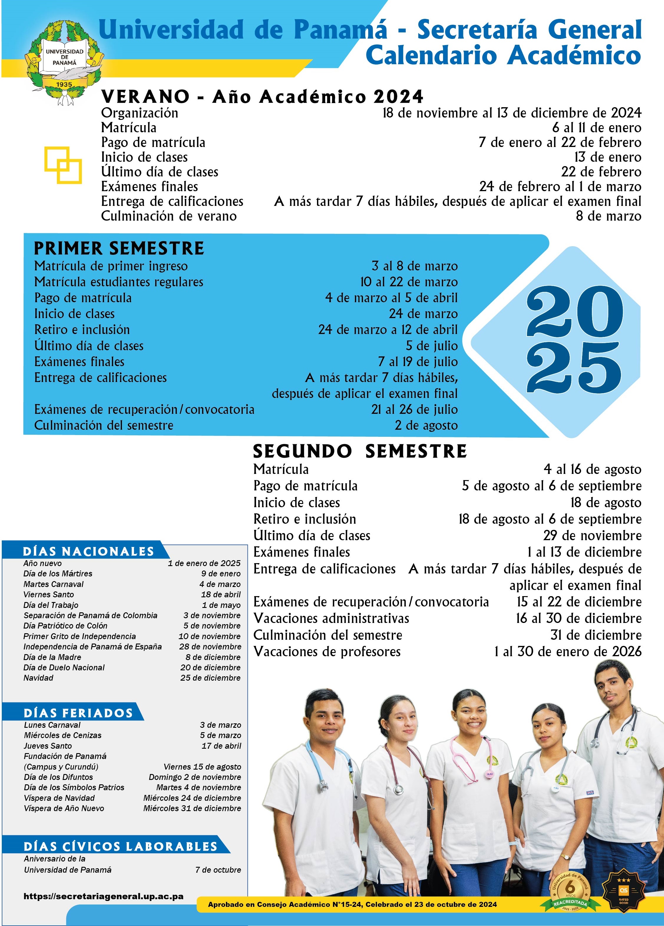Calendario Académico 2025