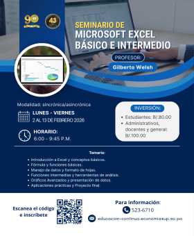 Seminario de Excel Básico e Intermedio