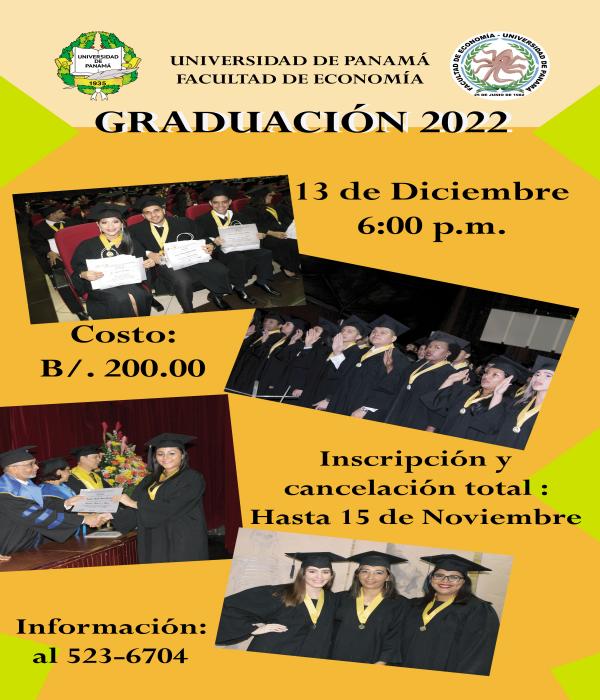 Ceremonia de graduación 2020 - 2022