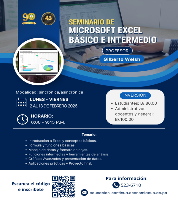 Seminario de Excel Básico e Intermedio